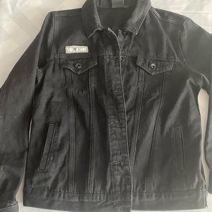 Kiki’s delivery service black denim jacket